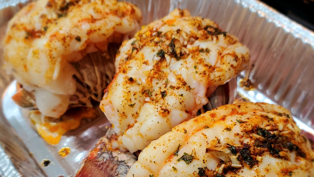 Oven Baked Lobster Tails